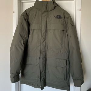 NWOT: The North Face- Mens Down Winter Parka-